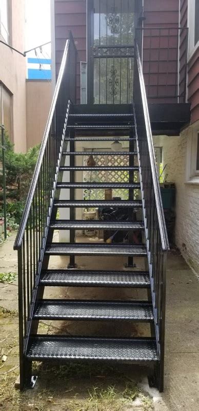 welded metal stair fabrication|steel stair fabricators near me.